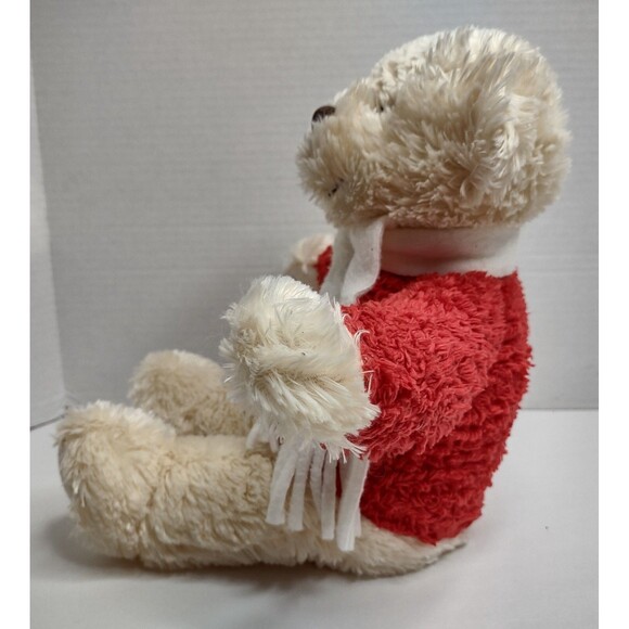 Hallmark Jingle Bear 14" Plays Jingle Bells Christmas Plush Stuffed Tested Works - Picture 4 of 7